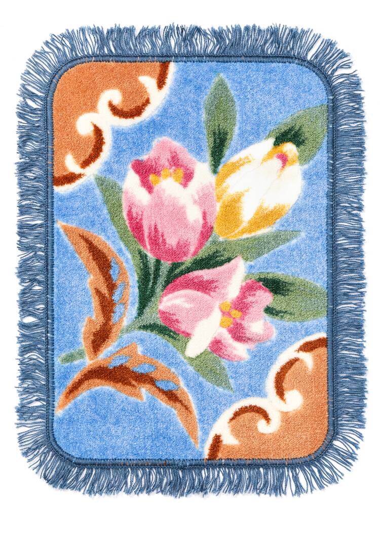 Коврик с бахромой шир.  750, рис. 4