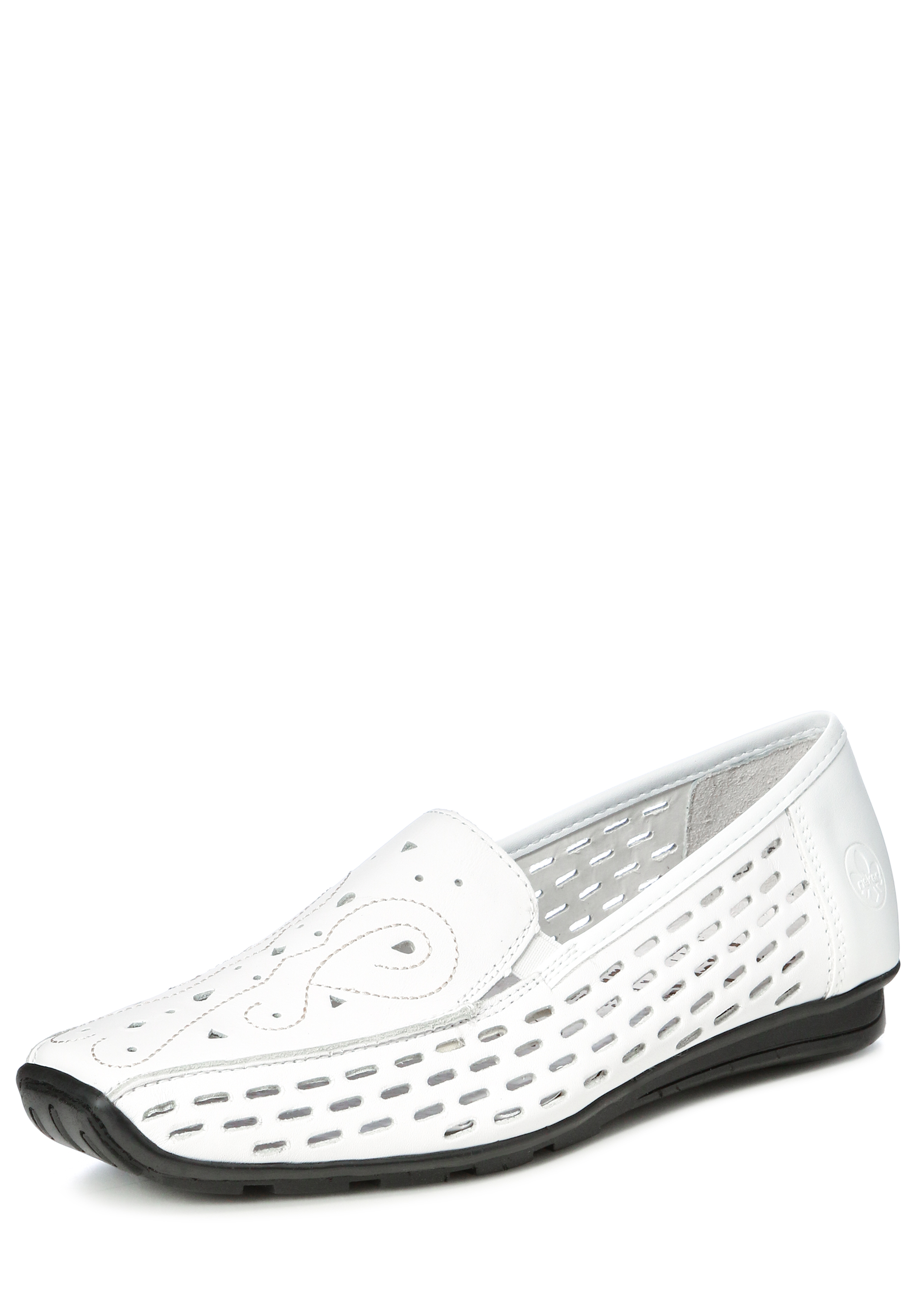 Туфли летние женские "Алекс" Remonte, цвет белый, размер 38