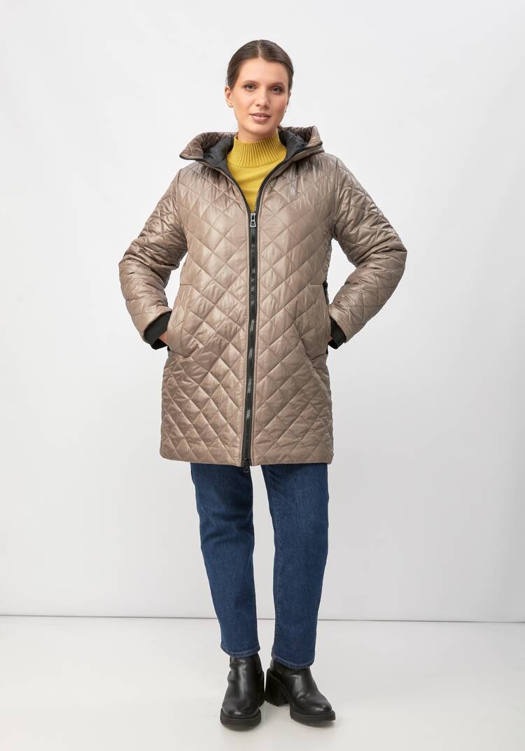 Куртка с капюшоном удлиненная шир.  750, рис. 20