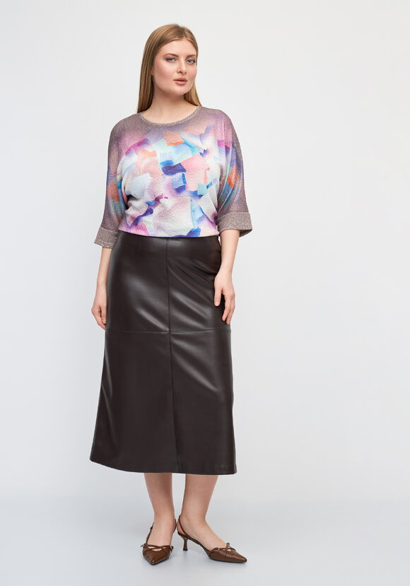 Блуза со стразами Амилия шир.  580, рис. 17