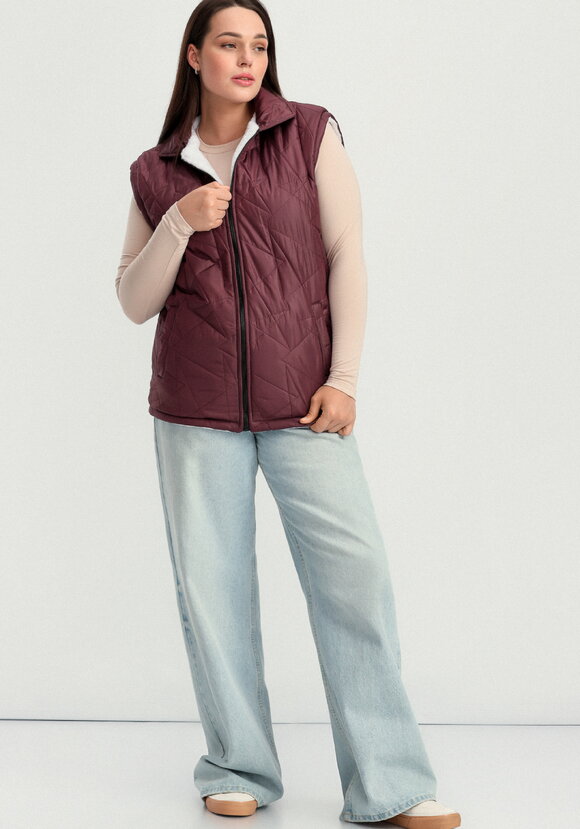 Жилет двусторонний стеганый шир.  580, рис. 2