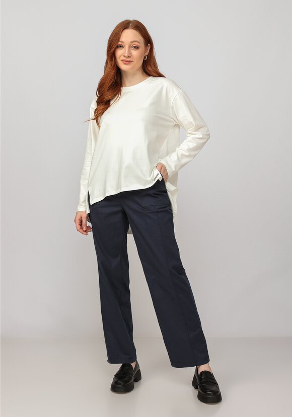 Туника свободного силуэта с разрезами шир.  580, рис. 6