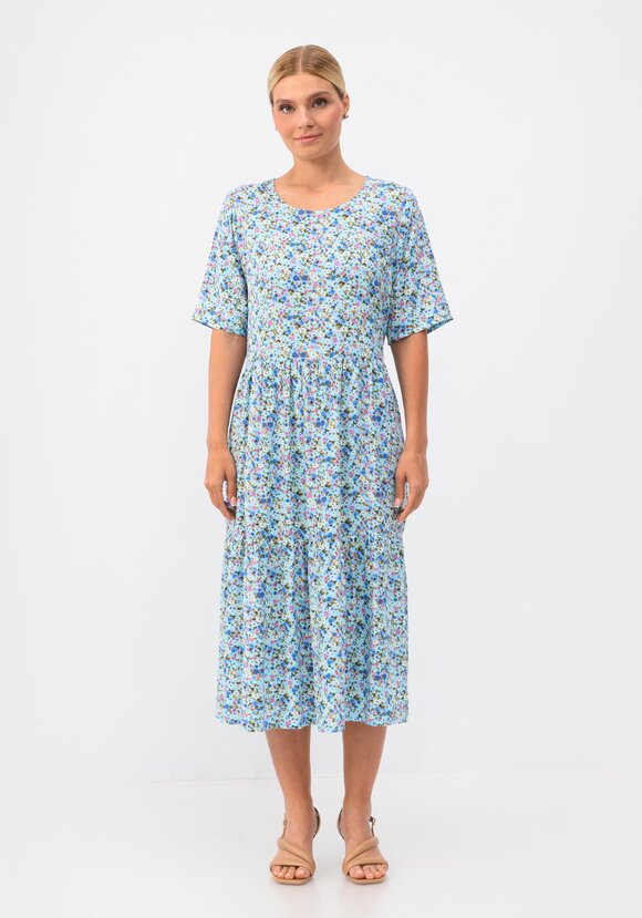 Платье Яркий цветок шир.  580, рис. 9