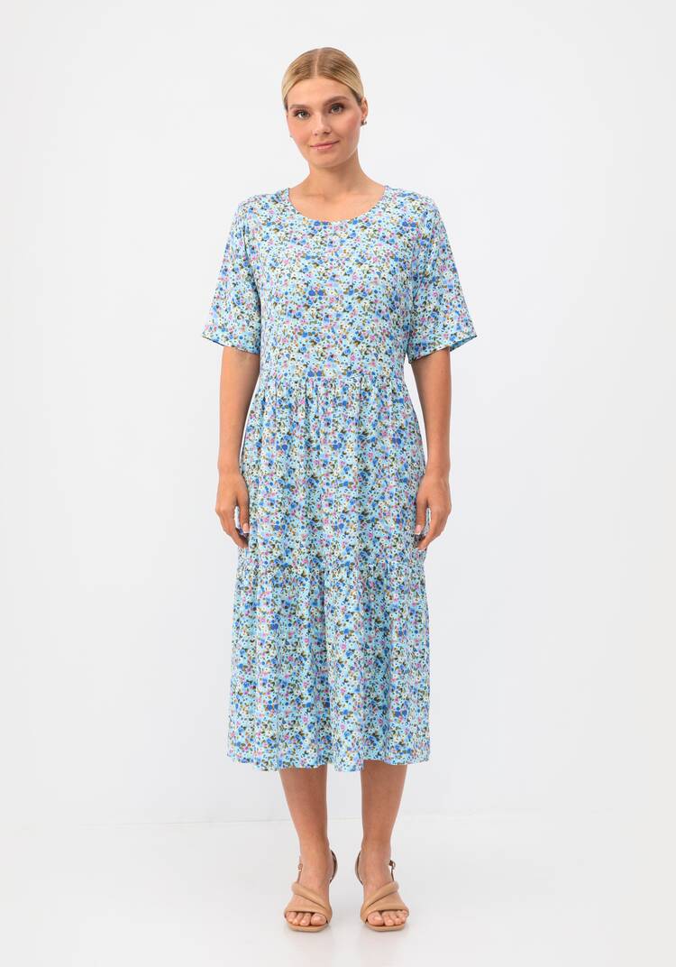 Платье Яркий цветок шир.  750, рис. 9