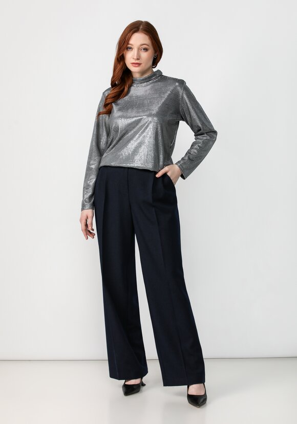 Водолазка с люрексом шир.  580, рис. 24