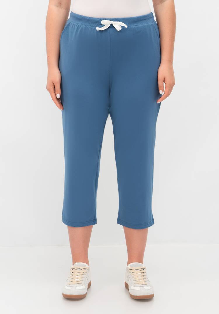 Брюки с кулиской длиной 7/8 шир.  750, рис. 20