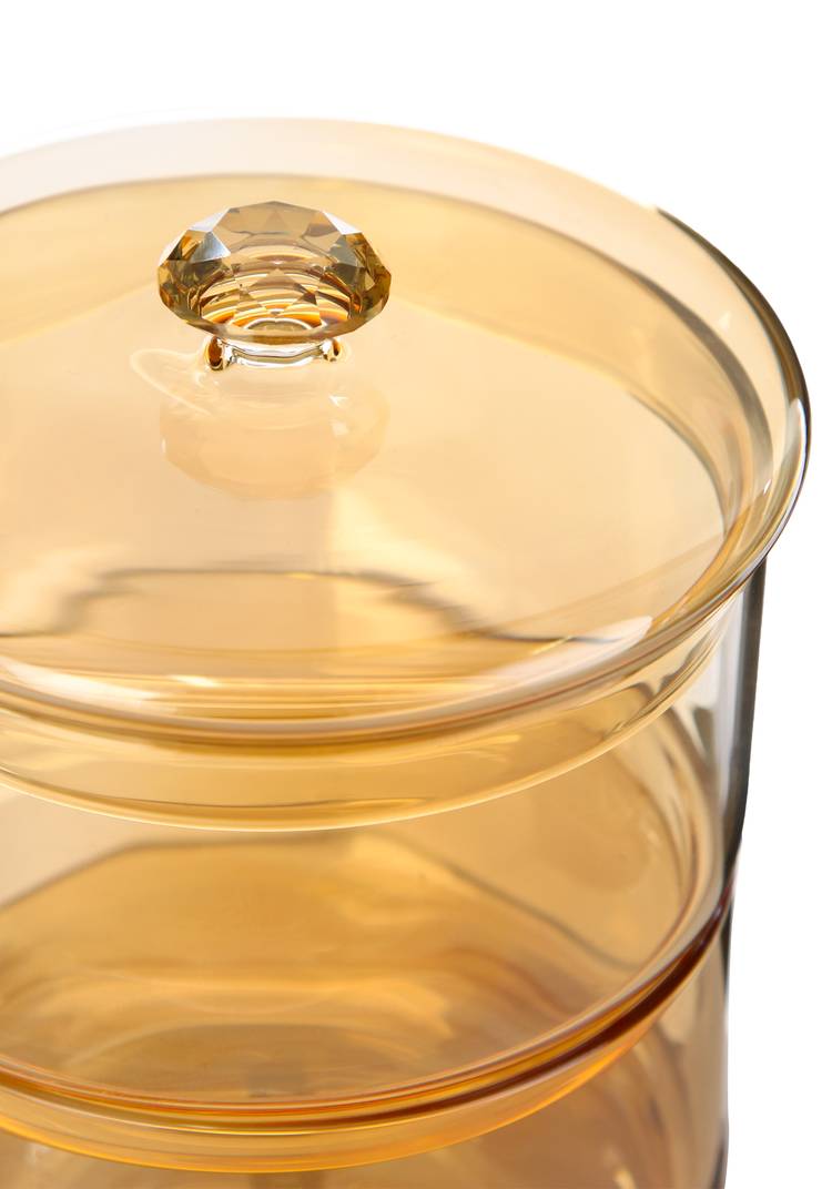 Конфетница с крышкой 3-ярусная Даймонд шир.  750, рис. 8