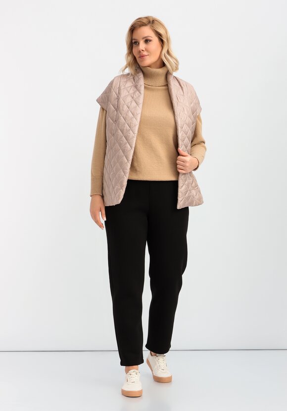 Брюки прямые утеплённые шир.  580, рис. 34