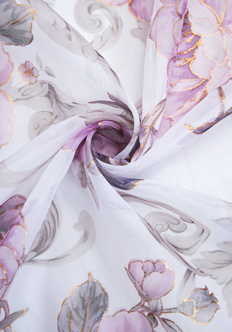 Тюль Загадка пиона шир.  750, рис. 9