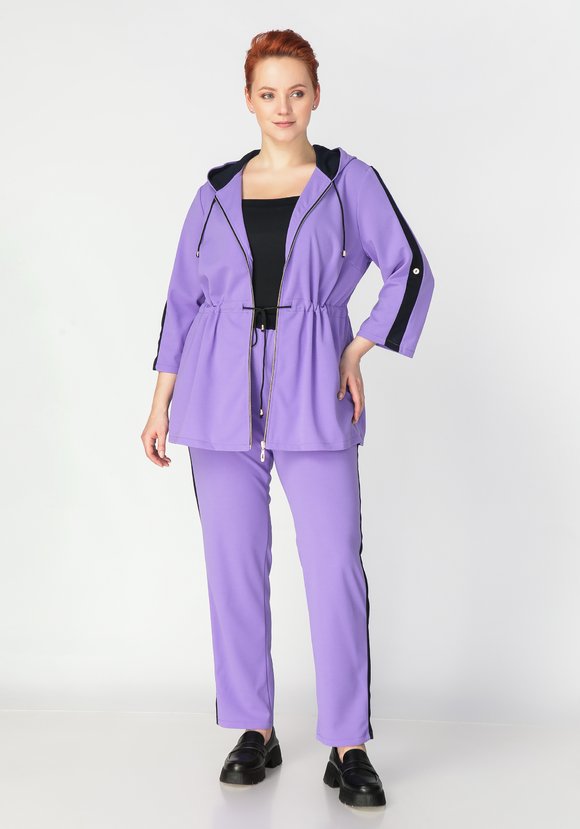 Комплект брюки и ветровка с капюшоном шир.  580, рис. 8