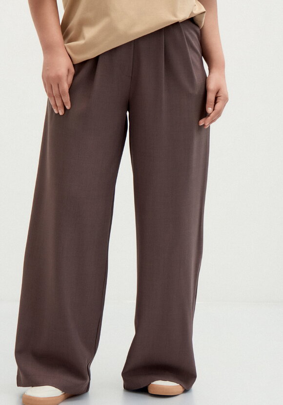 Брюки-палаццо со складками на талии шир.  580, рис. 2