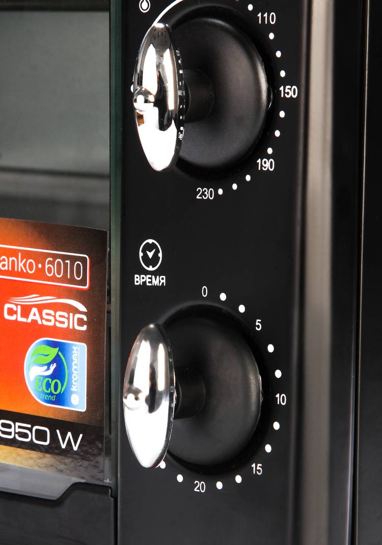 Мини-печь, цвет черный шир.  750, рис. 5