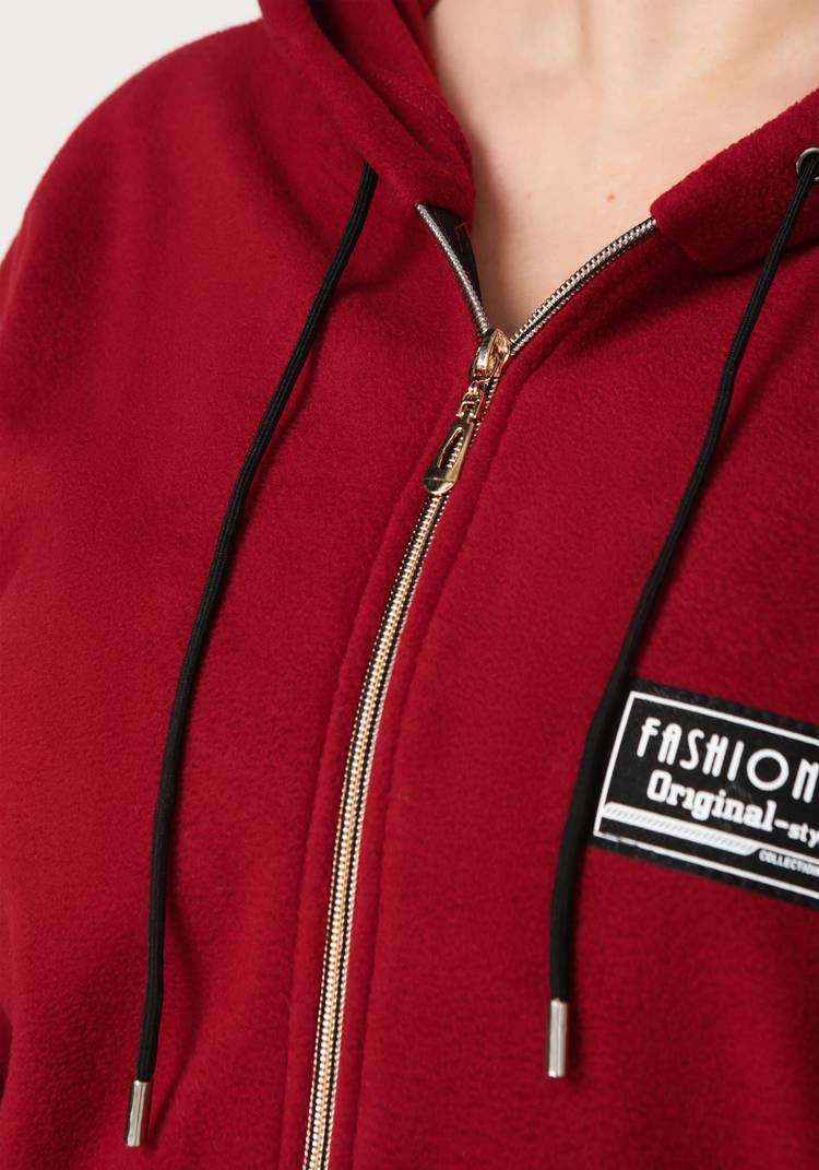 Толстовка на молнии из флиса шир.  750, рис. 5