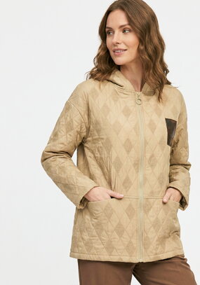 Куртка на молнии с фактурным рисунком