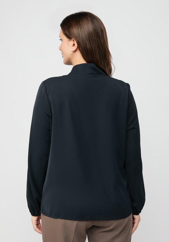 Блуза с брошкой шир.  580, рис. 10