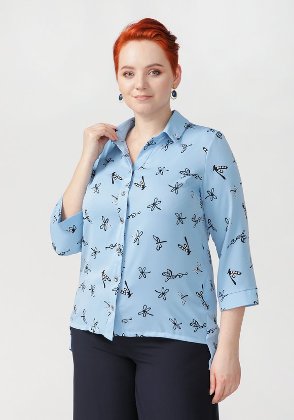 Рубашка Сияющая улыбка шир.  580, рис. 1