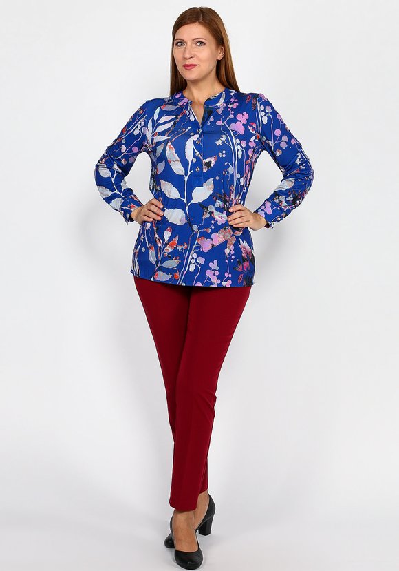 Брюки женские на молнии шир.  580, рис. 2