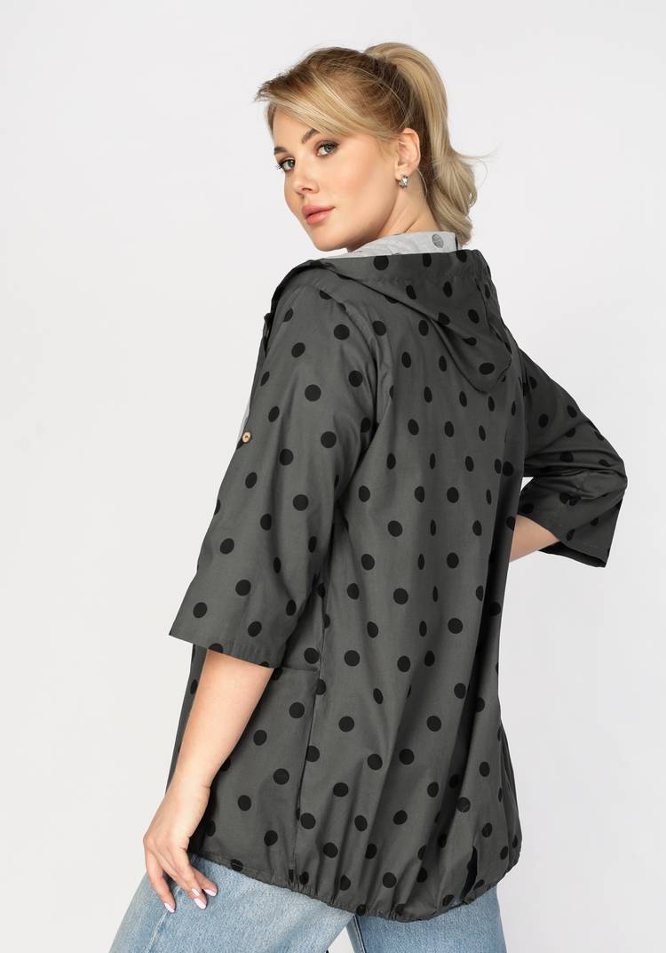 Ветровка женская с капюшоном Сильвия шир.  750, рис. 6