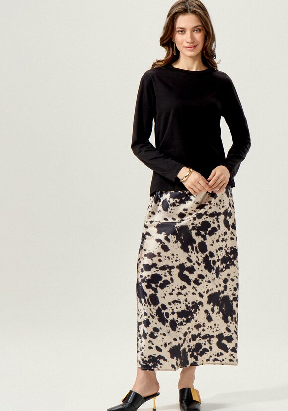 Лонгслив с круглым воротом из хлопка шир.  580, рис. 15