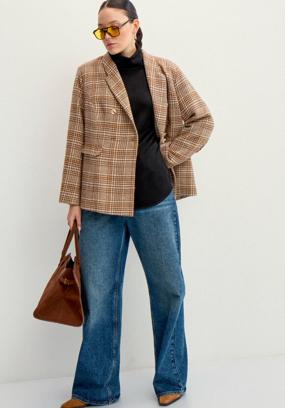 Удлиненная туника с воротником хомут шир.  580, рис. 2