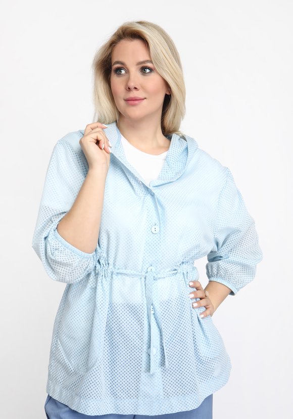 Жакет легкий с капюшоном шир.  580, рис. 13