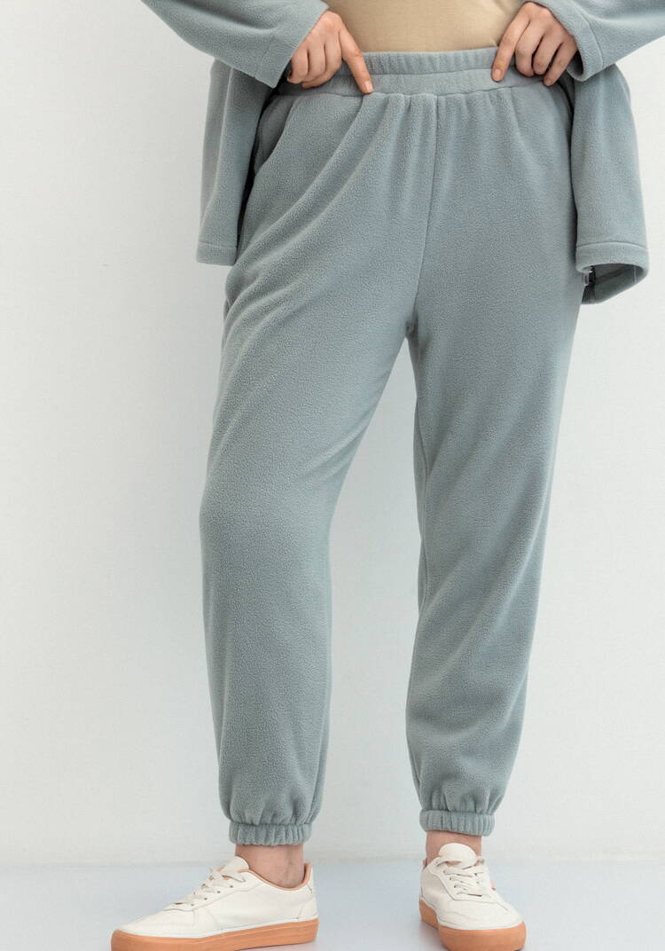 Брюки из флиса на резинке шир.  750, рис. 9