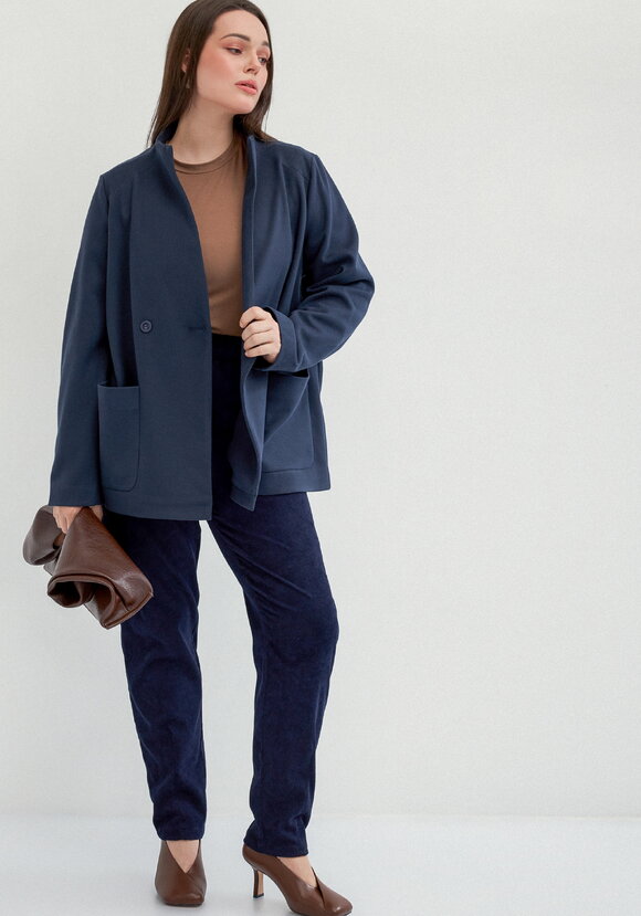 Пальто укороченное шир.  580, рис. 8