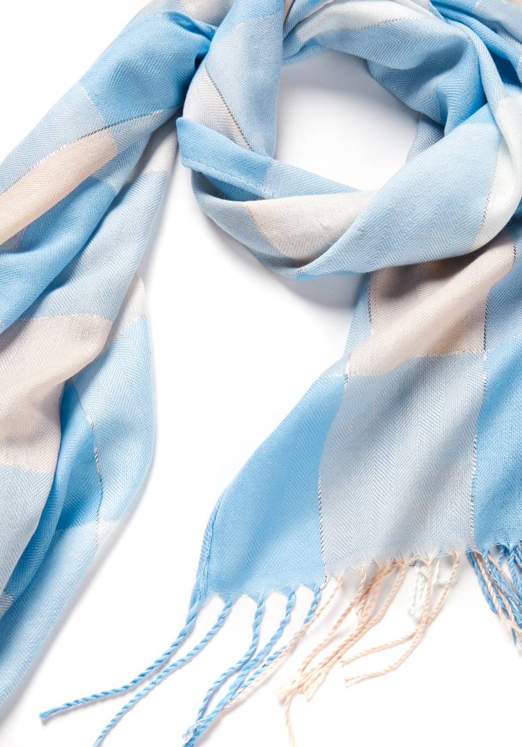 Палантин в клетку Амели шир.  750, рис. 11