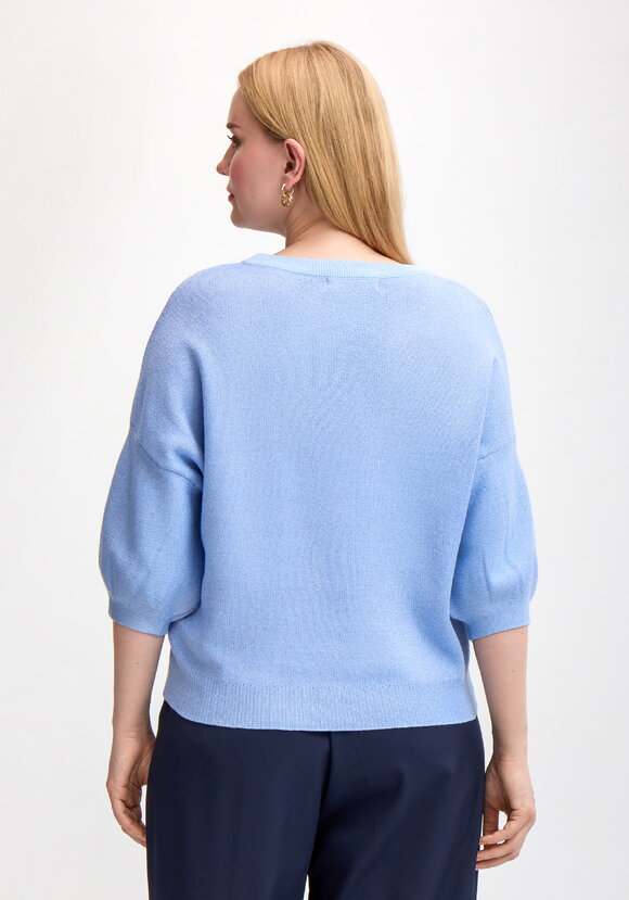 Джемпер с декором и рукавом 3/4 шир.  580, рис. 33