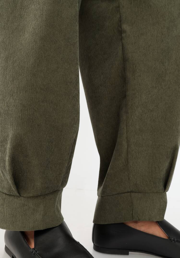 Брюки бананы с манжетами по низу шир.  750, рис. 6