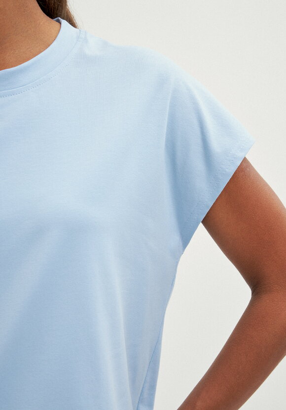 Футболка базовая со спущенным плечом шир.  580, рис. 21