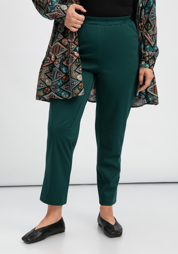 Брюки оригинального кроя на резинке шир.  580, рис. 1