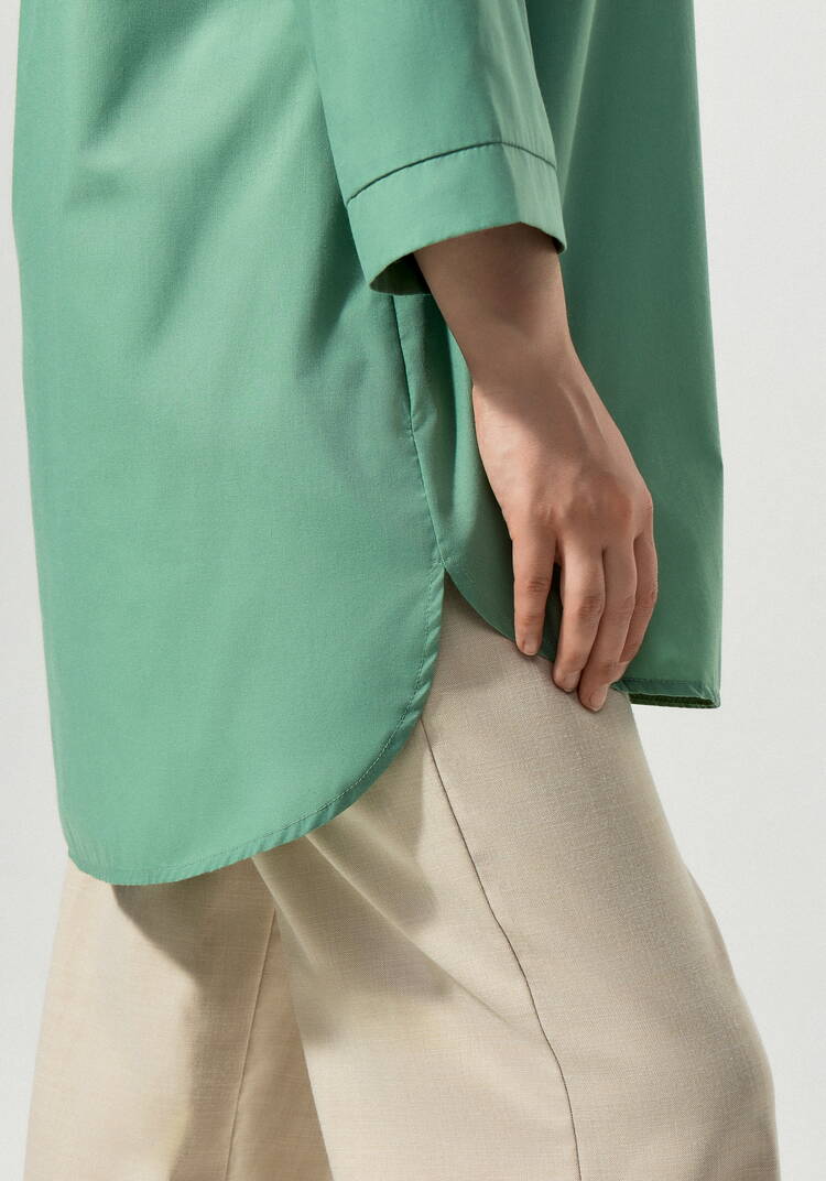 Рубашка с патами на рукаве Джоан шир.  750, рис. 21