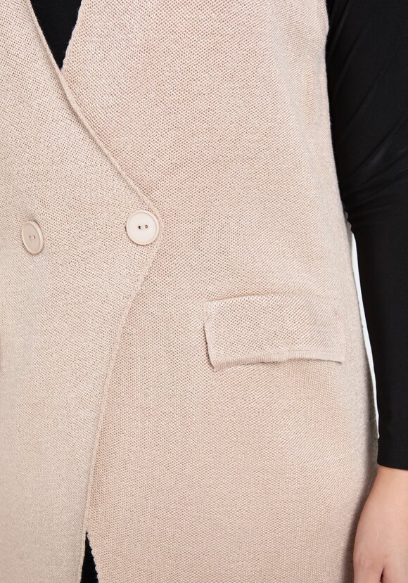 Жилет на пуговицах свободного силуэта шир.  580, рис. 11