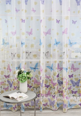 Тюль Танец бабочек