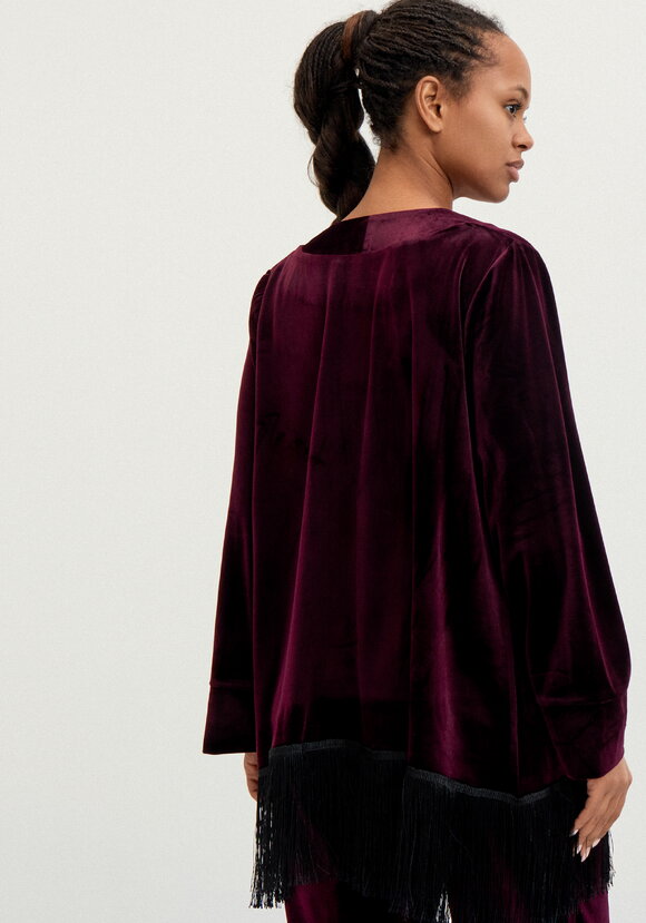 Кардиган с бахромой Мелани шир.  580, рис. 3