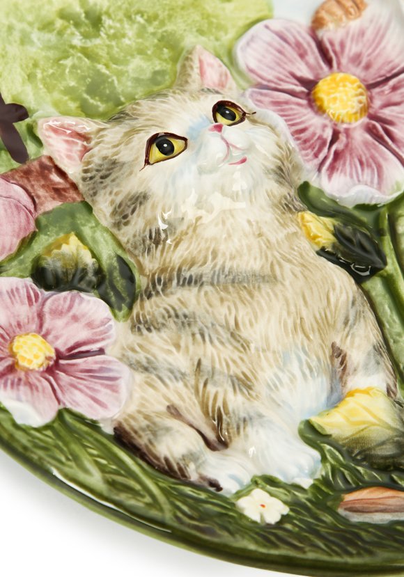 Тарелка настенная Котики шир.  580, рис. 10