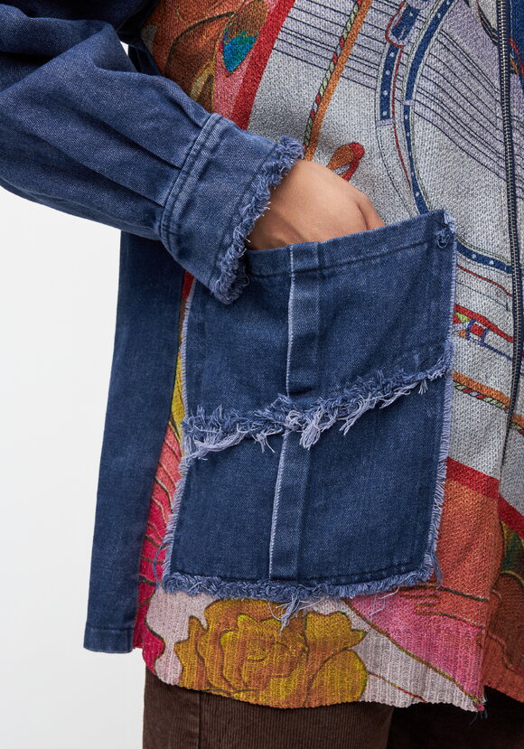 Джинсовая куртка Мартина шир.  580, рис. 14