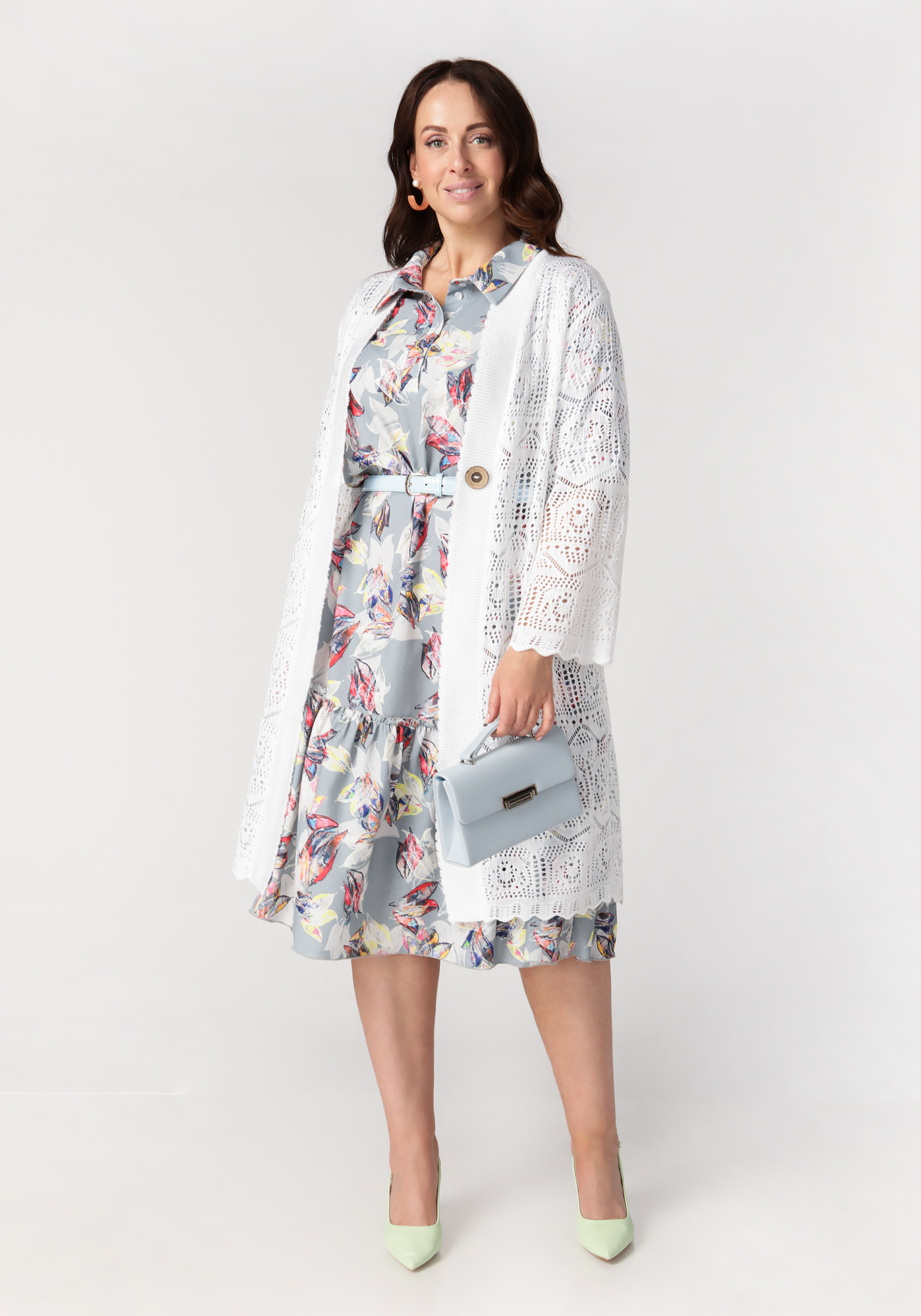 Кардиган "Ажурное мгновение"