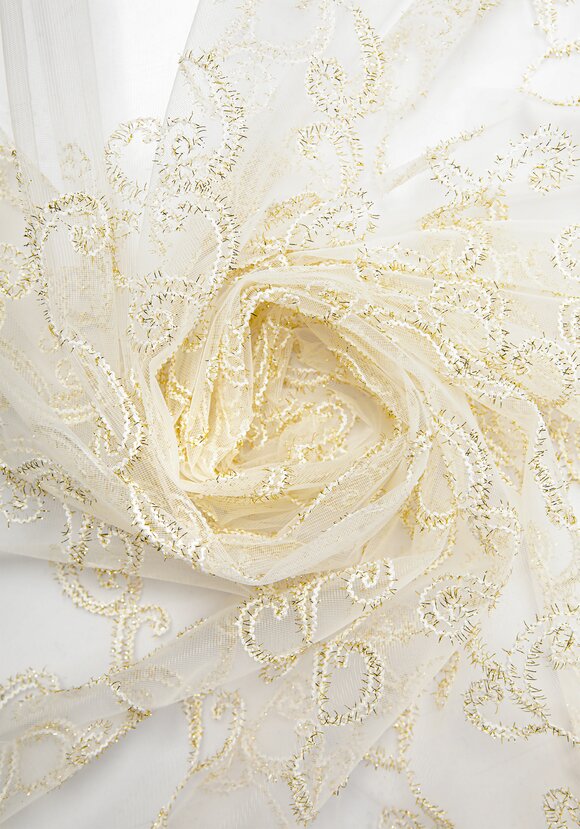 Тюль с блеском Княжна шир.  580, рис. 7