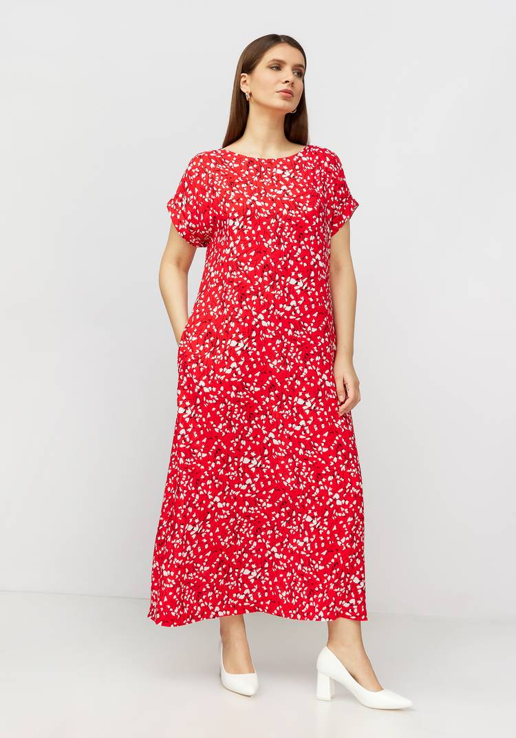 Платье женское из штапеля Джаннет шир.  750, рис. 1