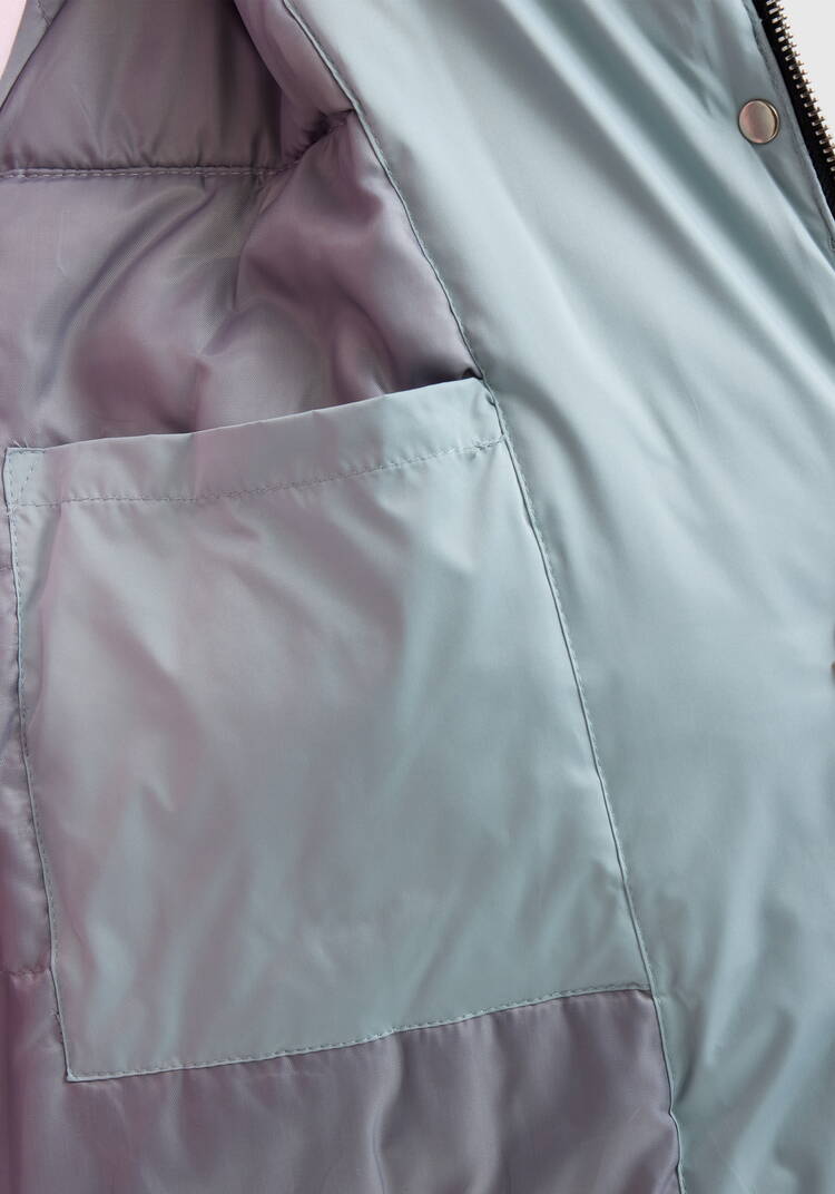 Куртка-пуховик прямого кроя шир.  750, рис. 24