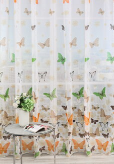 Тюль Танец бабочек