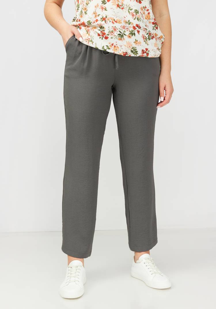 Брюки прямые от бедра с поясом на резинке шир.  750, рис. 6