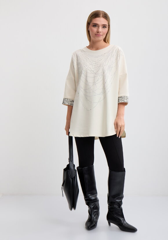 Туника со стразами Эмилия шир.  580, рис. 8