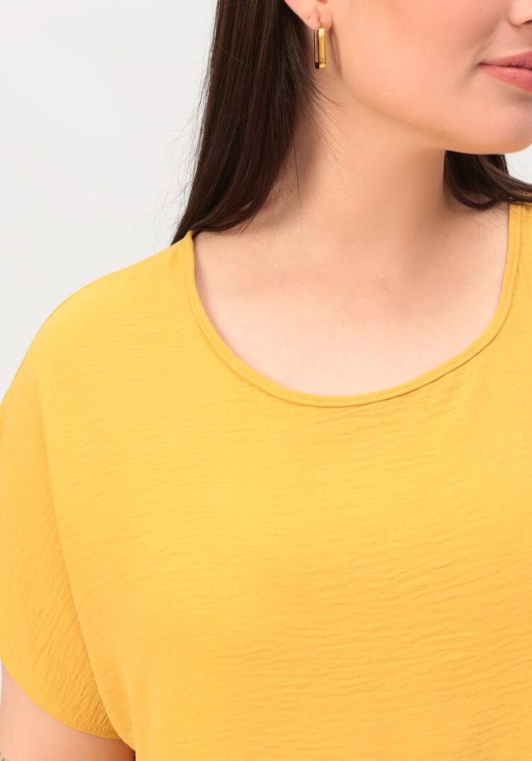 Блуза базовая со спущенной линией плеча шир.  750, рис. 21