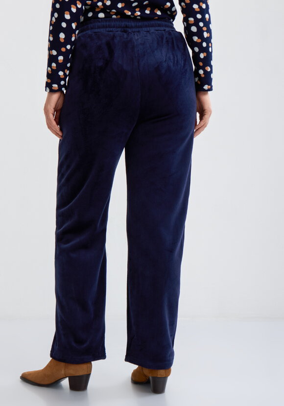 Брюки вельветовые утепленные шир.  580, рис. 21