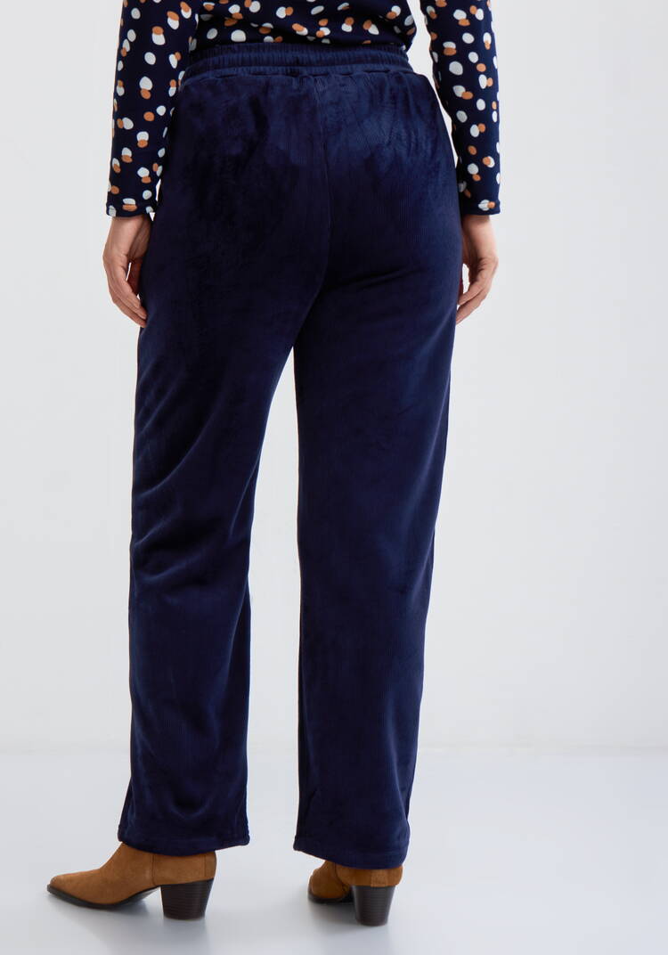 Брюки вельветовые утепленные шир.  750, рис. 21