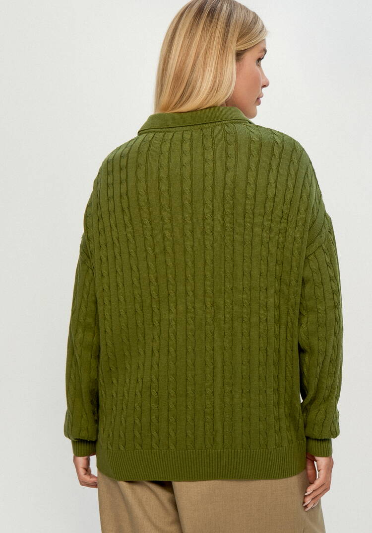 Джемпер с отложным воротником шир.  750, рис. 11