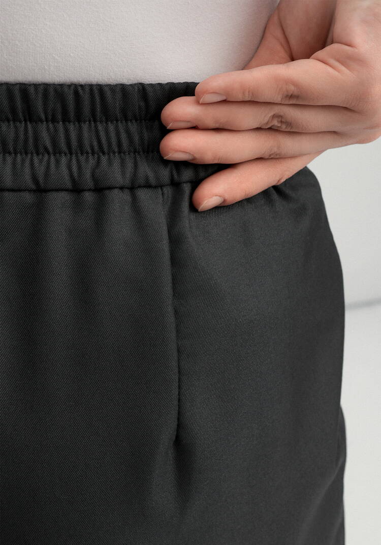 Брюки со стрелками и резинкой по поясу шир.  750, рис. 6